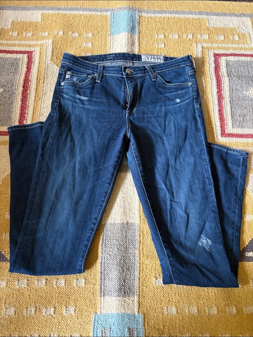 AG Adriano Goldschmied Dark Blue Skinny Jeans